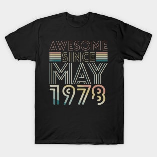 42nd Birthday gift Awesome Since April 1978 T-Shirt